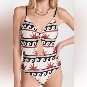 Johanna Ortiz South Sea Diver One Piece Swimsuit Size Large New Retails $375